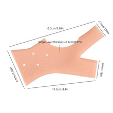 Load image into Gallery viewer, SEBS Two Finger Protective Gloves Soft Pressurized Elastic Fitting Wrist Brace Comfortable Breathable Support Protection Thumb Sleeve
