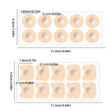 Load image into Gallery viewer, 10pcs/sheet Metal Patch Anti-snoring Nasal Patches Soft Skin-friendly Physical Correction Breathing Patches Congestion Nasal Patches
