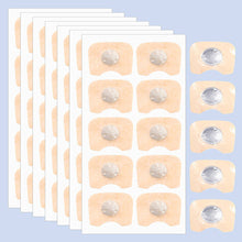 Load image into Gallery viewer, 10pcs/sheet Metal Patch Anti-snoring Nasal Patches Soft Skin-friendly Physical Correction Breathing Patches Congestion Nasal Patches
