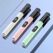 Load image into Gallery viewer, Electric Nose Hair Trimmer Rechargeable Portable Washable Digital Display Nose Hair Clipper Facial Cleaning Tool for Men
