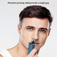 Load image into Gallery viewer, Electric Rechargeable Nose Hair Trimmer Portable Waterproof Digital Display Hair Trimmer Nose Ear Trimmer Men Facial Care
