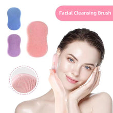 Load image into Gallery viewer, Silicone Finger Cover Facial Brush Soft Skin-friendly Makeup Remover Facial Cleanser Brush Portable Durable Cleaning Massage Brush
