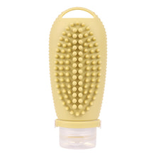 Load image into Gallery viewer, 100ML Shampoo Brush Sub-bottle Two-in-one Portable Washable Reusable Silicone Travel Bottle Shampoo Lotion Leakproof Storage Bottle
