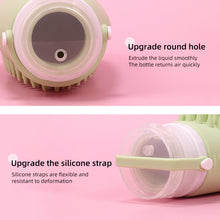 Load image into Gallery viewer, 100ML Shampoo Brush Sub-bottle Two-in-one Portable Washable Reusable Silicone Travel Bottle Shampoo Lotion Leakproof Storage Bottle
