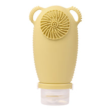 Load image into Gallery viewer, 100ML Facial Brush Sub-bottle Two-in-one Portable Silicone Travel Bottle Cosmetics Shampoo Lotion Leakproof Storage Bottle
