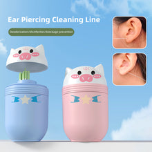 Load image into Gallery viewer, Hygienic Convenient Ear Piercing Cleaning Solution Removing Odors Earwax Anti-Blocking Gentle Non-irritating Ear Piercing Care Kit
