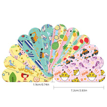 Load image into Gallery viewer, 120pcs/box Colorful Cartoon Cute Band Aids Waterproof Breathable Strong Adhesion Wound Hemostasis Anti-Bacterial Woundplast
