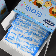 Load image into Gallery viewer, 120pcs/box Cartoon Transparent Band Aids Waterproof Breathable Cute Wound Hemostasis Anti-Bacterial First-Aid Woundplast
