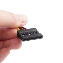 Load image into Gallery viewer, IDE Molex 4 pin to 1/2/3 x SATA Power Cable Serial ATA Y Splitter Hard Driver Dual Extension Cord Adapter Connector
