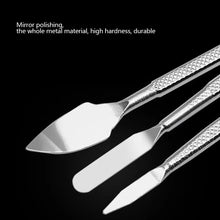 Load image into Gallery viewer, 3PCS Repair Opening Pry Hand Tool Kit Blade Smart Phone Tablet PC Metal Spudger Disassemble Tools Set
