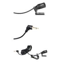 Load image into Gallery viewer, Car Audio Microphone 3.5mm Clip Jack Plug Mic Stereo Mini Wired External Microphone For Auto DVD Radio 3m Long Professionals
