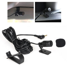 Load image into Gallery viewer, Car Audio Microphone 3.5mm Clip Jack Plug Mic Stereo Mini Wired External Microphone For Auto DVD Radio 3m Long Professionals
