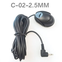 Load image into Gallery viewer, Car Audio Microphone 3.5mm Clip Jack Plug Mic Stereo Mini Wired External Microphone For Auto DVD Radio 3m Long Professionals
