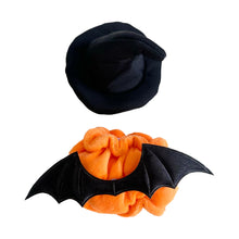 Load image into Gallery viewer, Halloween Pumpkin Clothes For 17cm Labubu Doll Clothes Fashion Doll Bat Wing Pumpkin Clothes with Hat Dolls Accessories
