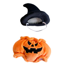 Load image into Gallery viewer, Halloween Pumpkin Clothes For 17cm Labubu Doll Clothes Fashion Doll Bat Wing Pumpkin Clothes with Hat Dolls Accessories
