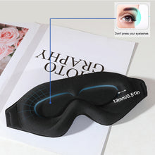 Load image into Gallery viewer, 3D Eye Mask Sleep Special Light Shade Breathable Dormitory Sleeping Device Not Pressure Eye for Men Women Lunch Break Eye Mask
