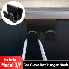 Load image into Gallery viewer, Car Glove Box Hook Luggage Multifunctional Storage Hanger Holder Clip Accessories for Tesla Model 3 Highland 2024 Model Y
