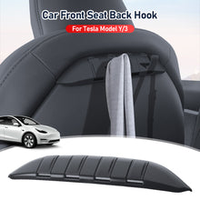 Load image into Gallery viewer, Car Seat Hidden Hooks Purse Bag Hanger Back Seater Headrest Bracket Hanger Accessories For Tesla Model 3 Y
