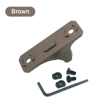 Load image into Gallery viewer, 1PC Metal Bamboo Anti-Slip Hand Blocker Soft Gun SLR ARP9 MK4/8/16 Half Stopper For MLOK System
