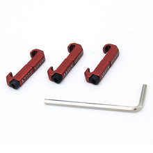 Load image into Gallery viewer, 1Set MGP/CQB Rail Version Metal Mousetail Card Slot Trimmer M300/M600 Flashlight Thread Guide For MLOK System
