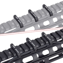 Load image into Gallery viewer, 1Set MGP/CQB Rail Version Metal Mousetail Card Slot Trimmer M300/M600 Flashlight Thread Guide For MLOK System
