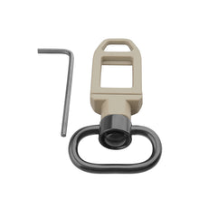 Load image into Gallery viewer, 1PC SI Metal Bilateral Buckle QD Rotary Ring Tactical Suspender Buckle Soft Bullet Gun Toy Accessories 20MM Guide Rail
