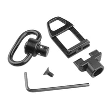 Load image into Gallery viewer, 1PC SI Metal Bilateral Buckle QD Rotary Ring Tactical Suspender Buckle Soft Bullet Gun Toy Accessories 20MM Guide Rail
