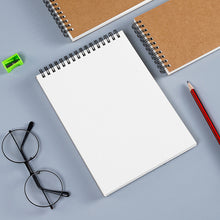 Load image into Gallery viewer, A3/A4/A5/A6 Top Spiral Bound Sketch Book Pad 160 GSM Notebook for Painting Acid Free Painting Writing Paper for Kids Adults Beginners
