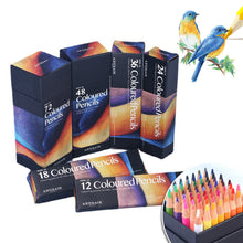 Load image into Gallery viewer, 12/18/24/36/48/72 Colors Oily Colored Pencils Hexagon Wooden Handle Set Artist Painting Drawing Sketch Art Design Student Supplies
