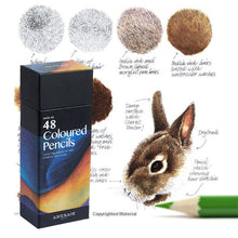 Load image into Gallery viewer, 12/18/24/36/48/72 Colors Oily Colored Pencils Hexagon Wooden Handle Set Artist Painting Drawing Sketch Art Design Student Supplies
