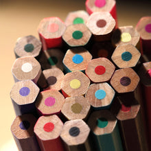 Load image into Gallery viewer, 12/18/24/36 Colors Oily Colored Pencils Hexagon Wooden Handle Set Drawing Sketch Art Design Student Supplies
