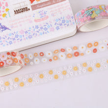 Load image into Gallery viewer, 5Rolls Kawaii Transparent Sticker Tape DIY Decorative Material Tape Sketchbook Stickers School Supplies Stationery
