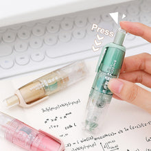Load image into Gallery viewer, Transparent Dot Dispensing Double-sided Tape Replaceable Refills Handbook Dot Glue Stationery School Office Supplies
