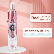 Load image into Gallery viewer, Transparent Dot Dispensing Double-sided Tape Replaceable Refills Handbook Dot Glue Stationery School Office Supplies
