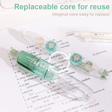 Load image into Gallery viewer, Transparent Dot Dispensing Double-sided Tape Replaceable Refills Handbook Dot Glue Stationery School Office Supplies
