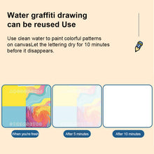 Load image into Gallery viewer, 60x80CM Magic Water Drawing Mat Coloring Doodle With Reusable Magic Pens Montessori Painting Board Educational Toys Kids Gifts
