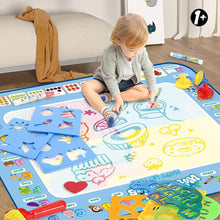 Load image into Gallery viewer, 60x80CM Magic Water Drawing Mat Coloring Doodle With Reusable Magic Pens Montessori Painting Board Educational Toys Kids Gifts
