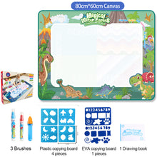 Load image into Gallery viewer, 60x80CM Magic Water Drawing Mat Coloring Doodle With Reusable Magic Pens Montessori Painting Board Educational Toys Kids Gifts
