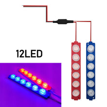 Load image into Gallery viewer, 2Pcs 6/12 LED Motorcycle Strobe Car Truck Flashing Emergency Warning Rear Tail Brake Stop Led Lights Lamp Light
