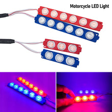 Load image into Gallery viewer, 2Pcs 6/12 LED Motorcycle Strobe Car Truck Flashing Emergency Warning Rear Tail Brake Stop Led Lights Lamp Light
