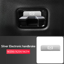 Load image into Gallery viewer, Car Headlight Electronic Handbrake Patch Door Lock Panel Sticker Start Decoration Modification Accessories Supplies For Mercedes Benz C GLC W206 X254 W214 2022
