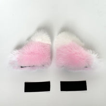 Load image into Gallery viewer, 2Pcs Car Motorcycle Helmet Decoration Electric Bike Soft Little Plush Cat's Ears For Motocross Full Face Off Road Helmet Sticker
