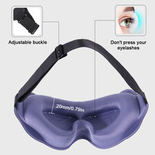 Load image into Gallery viewer, 3D Stereoscopic Eye Mask Memory Cotton Sleep Eye Mask Travel Business Trip Nap Shading Eye Mask Eye Cover Patch
