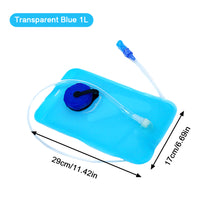Load image into Gallery viewer, Portable 2L Folding Water Bag with Drinking Tube Sports Backpack Bicycle Riding Hydration Food Grade Outdoor Camping Water Bag
