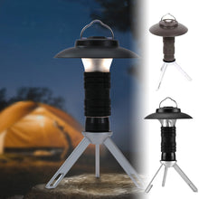 Load image into Gallery viewer, Outdoor Lighthouse Camping Light LED Multi-functional Triangle Stand Camp Atmosphere Light with Hook Tent Light Emergency Light
