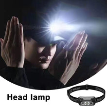 Load image into Gallery viewer, LED Headlight Portable Charging Headlight Inductive Flash Flashlight Small Portable Night Fishing Light
