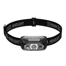 Load image into Gallery viewer, LED Headlight Portable Charging Headlight Inductive Flash Flashlight Small Portable Night Fishing Light
