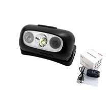 Load image into Gallery viewer, LED Headlight Portable Charging Headlight Inductive Flash Flashlight Small Portable Night Fishing Light
