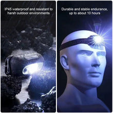Load image into Gallery viewer, LED Headlight Portable Charging Headlight Inductive Flash Flashlight Small Portable Night Fishing Light

