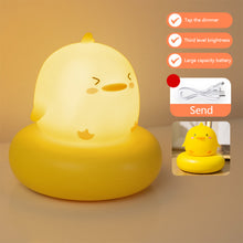 Load image into Gallery viewer, Cute Animal Night Light USB Charging Night Lamp Creative Sleep Lamp for Children's Birthday Holiday Christmas Gift Luminous Cartoon Lights Bedroom Decorative Night Atmosphere Lamp
